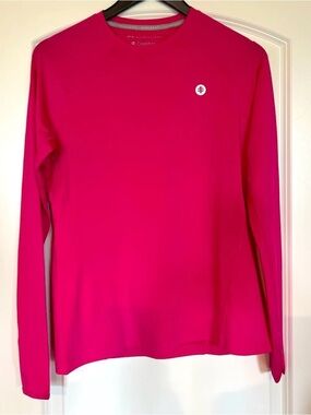 Coolibar Women's Long Sleeve Sun Protection Top - Hot Pink